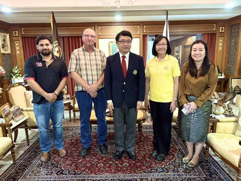 Exploring Flood Hazard Assessment: Siam University Welcomes Dr. Dinand Alkema