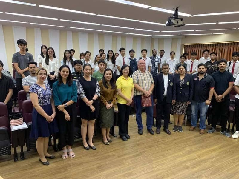 Exploring Flood Hazard Assessment: Siam University Welcomes Dr. Dinand Alkema