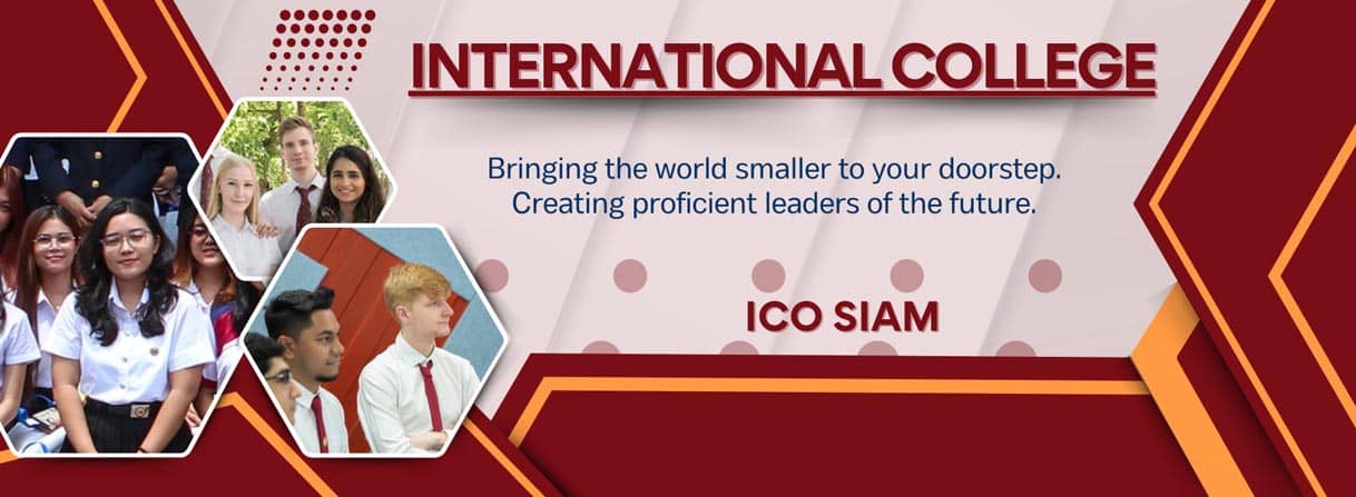 วิทยาลัยนานาชาติ International College banner