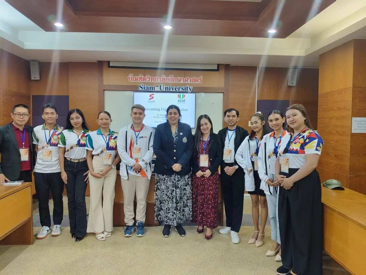 BiPSU delegation at Siam University